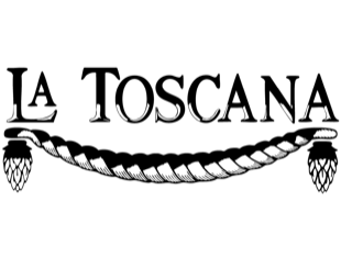 Logotipo de La Toscana, condominio que usa Eugenia