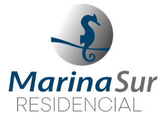 Logotipo de Marina Sur Residencial, condominio que usa Eugenia
